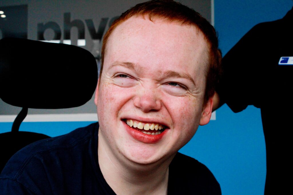 Cerebral Palsy 7 alex laughing