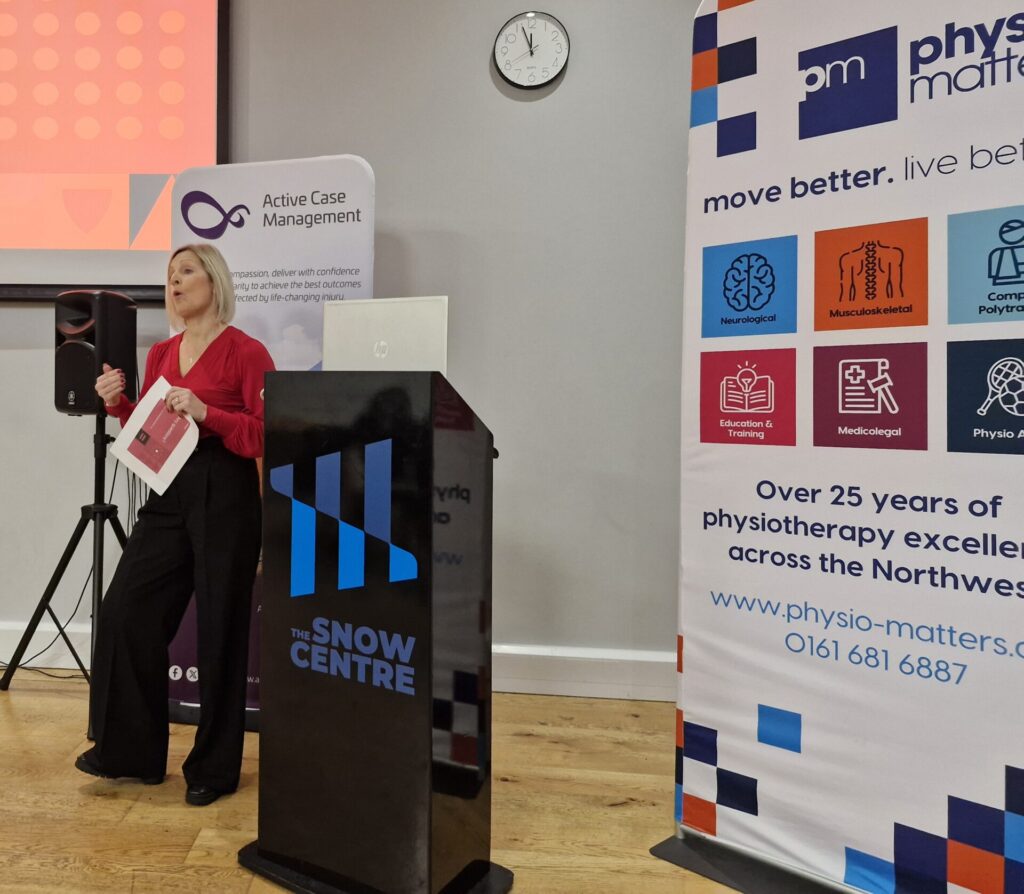 Brainwaves 2026 Programme Revealed 4 Jane Reading, Client Liaison Manager, Hugh James presenting at last months Brainwaves Session